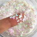 Glitzer Hangzhou Heißer Verkauf 3mm Schmetterling Glitter Flocken Haustier Glitzer für Kosmetik